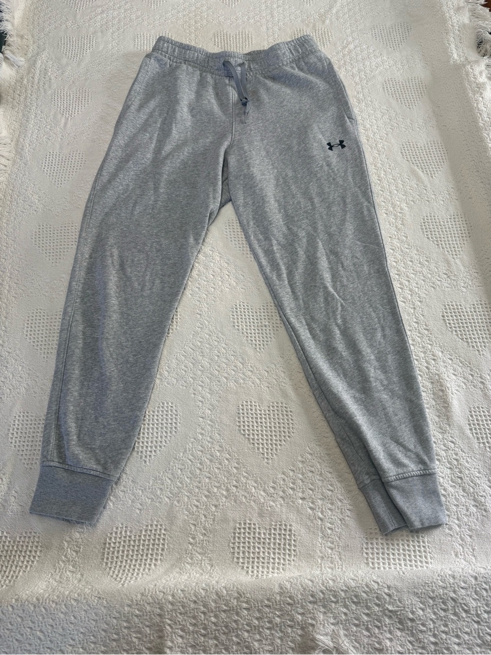 Under Armour Gray Jogger Sweatpants (L)